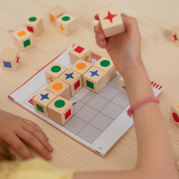 Actual product image The Nikitin material. N8 Logical rows (German)