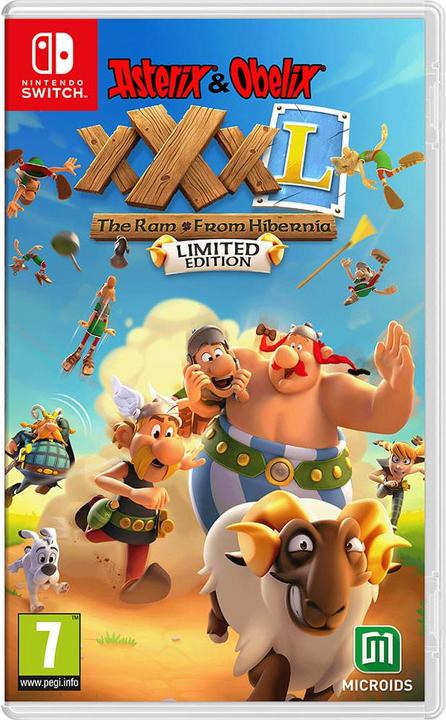 Actual product image Microids Asterix & Obelix XXXL: The Ram from Hibernia - Limited Edition (Switch, Switch Lite, Switch OLED, DE)