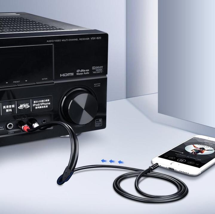 Produktbild Ugreen AV116 (3 m, Cinch, 3.5mm Klinke (AUX))