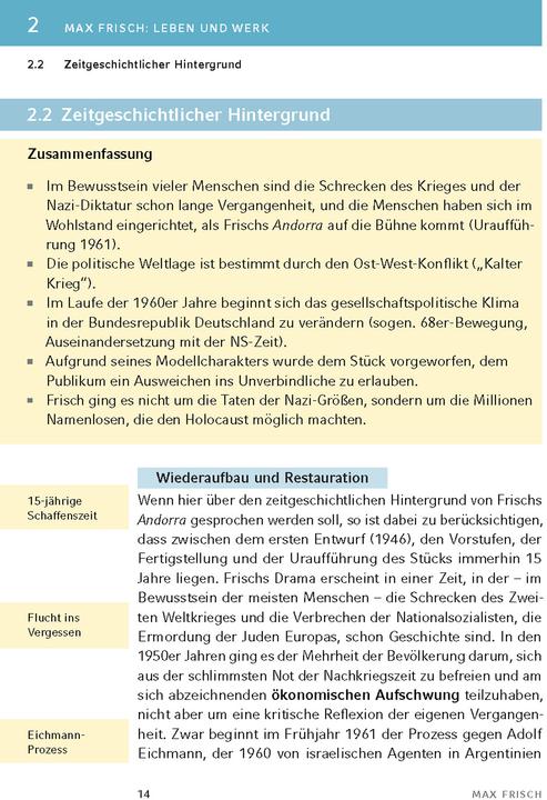 Produktbild Andorra von Max Frisch - Textanalyse und Interpretation (Deutsch, Max Frisch, Bernd Matzkowski, 2024)