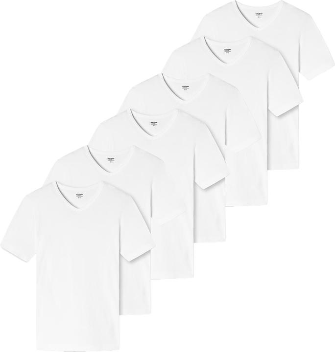 Immagine prodotto Uncover by Schiesser Confezione da 6 magliette di base a manica corta (3XL)