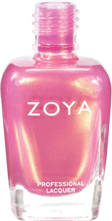 Actual product image Zoya Happi (Pink metallic duochrome, Colour paint)