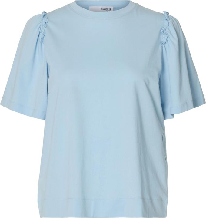 Selected Femme Slfpenelope 2/4 Ruffle Tee Noos