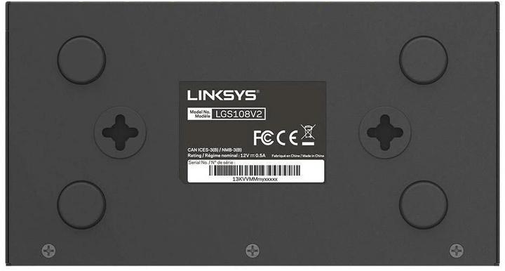 Productafbeelding Linksys Lgs108 (8 Havens)