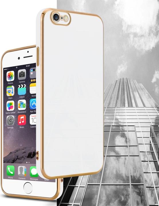 Produktbild Cadorabo Hülle für Apple iPhone 6 / 6S im TPU mit Kameraschutz LM130 Style (Apple iPhone 6)