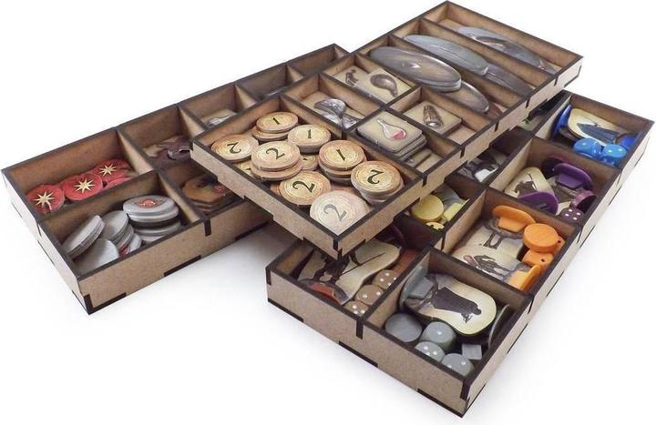 Produktbild Feldherr LEVA - Brettspiel Organizer für Die Legenden von Andor + Erweiterung Neue Helden