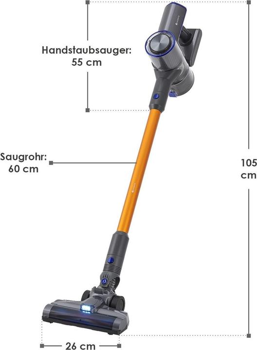 Produktbild Juskys Akkustaubsauger VC2101