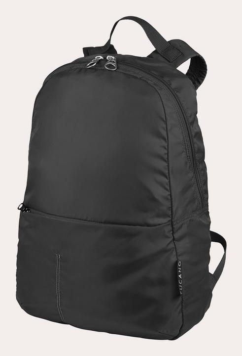 Produktbild Tucano Compatto Eco XL -kokoontaitettava reppu, musta
