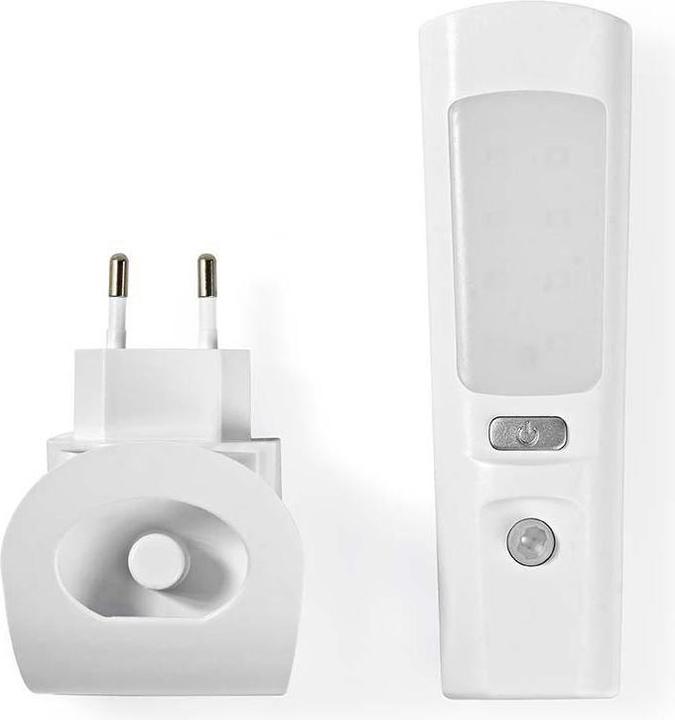 Productafbeelding Nedis Oriëntatie LED Licht en Zaklamp - Wit
