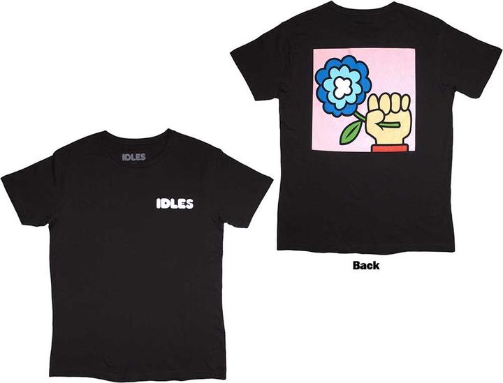 Idles TShirt Rückseitiger Aufdruck
