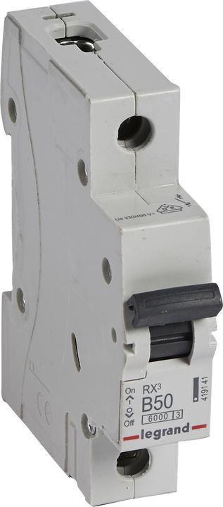 Legrand LEG 419141 RX3 LS B50A 1P 6KA 1M