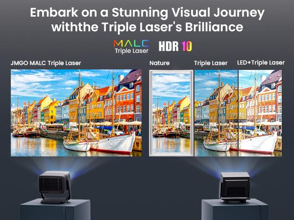 Actual product image JMGO N1S Ultimate (UHD, 3300 lm, 1.2:1)