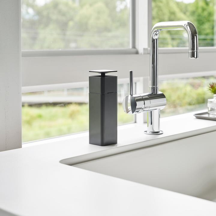 Actual product image Yamazaki TOWER washing-up liquid dispenser