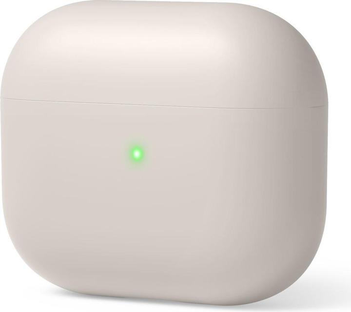 Actual product image Elago AirPods 3 Liquid Hybrid Basic Case, Case, Beige (Headphone bag)