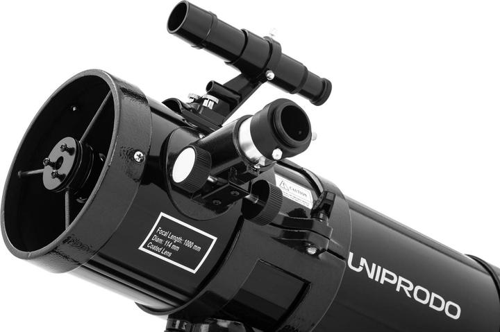 Image du produit Uniprodo Télescope - Ø 114 mm - 1 000 mm - Trépied inclus
