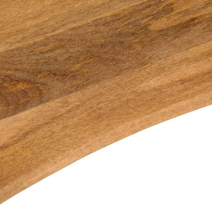 Produktbild VidaXL Schreibtischplatte Tischplatte Holzplatte mit Aussparung Massivholz Mango