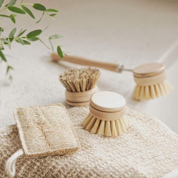 Actual product image Jungle Culture Bamboo dishwashing brush set | Dishwashing brushes, 4 pcs. (4 pcs.)