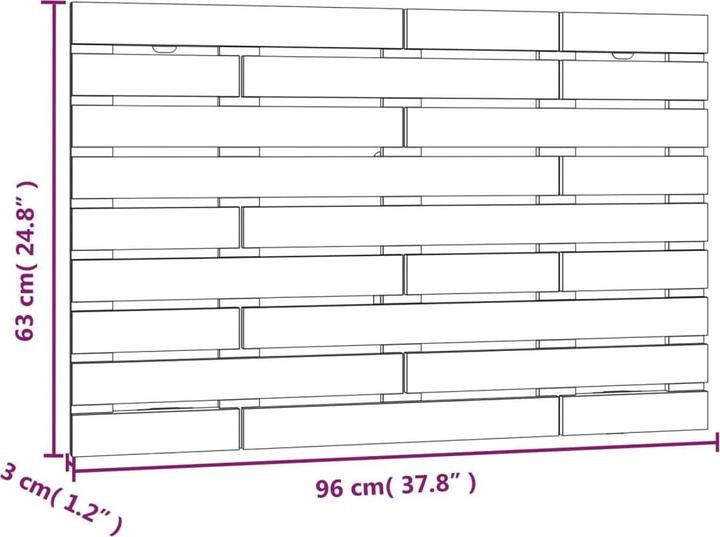 Image du produit VidaXL Oksiutka (96 x 3 x 91,5 cm)