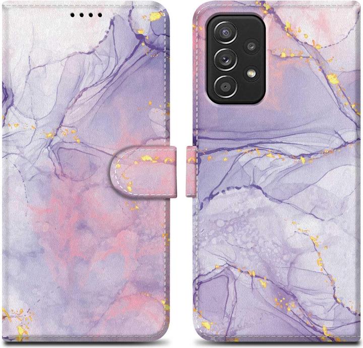 Produktbild Cadorabo Book Hülle mit Print (Samsung Galaxy A52, Samsung Galaxy A52 5G, Samsung Galaxy A52s 5G)