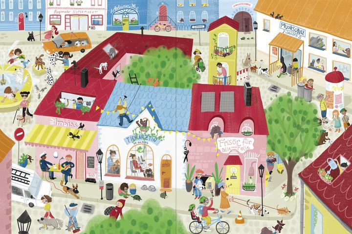 Actual product image Hundedetektiv Bruno rettet das Stadtfest (German, Pattloch Publishing House, Ulrike Halvax, 2024)