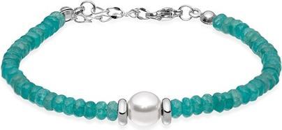 Image du produit Trolli Troli - Gentle bracelet turquoise perlé avec perle VESB0712S-B (L)
