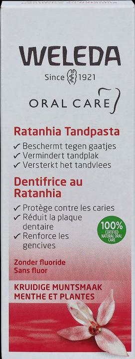 Image du produit Weleda Dentifrice Ratanhia (75 ml)