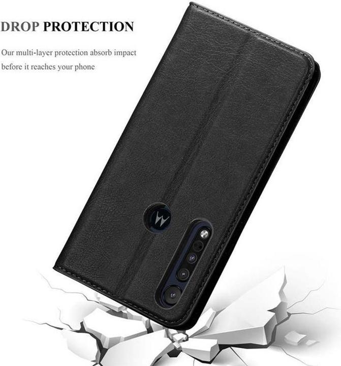 Produktbild Cadorabo Book Invisible Magnet Cover (Motorola Moto G8 Plus)