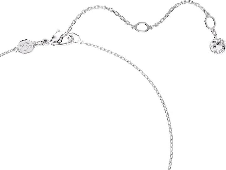 Immagine prodotto Swarovski Collana Dextera Y con palline e cubi di colore bianco (Metallo Swarovski)