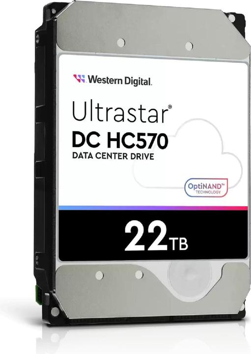Actual product image WD Ultrastar DC HC570 (22 TB, 3.5", CMR)