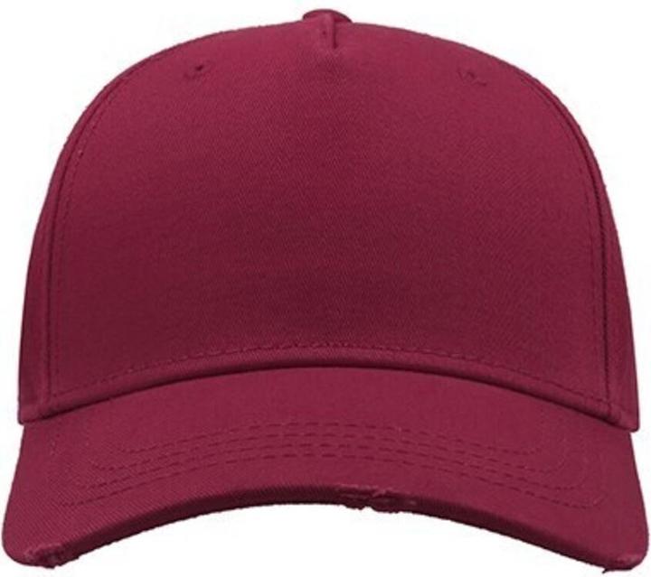 Image du produit Atlantis Casquette de baseball cargo à 5 panneaux avec visière en look usé (Taille unique)