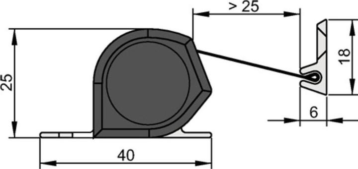 Actual product image Athmer Finger protection NR-25