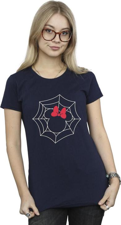 Immagine prodotto Disney Minnie Mouse Spider Web Maglietta Donna (XL)