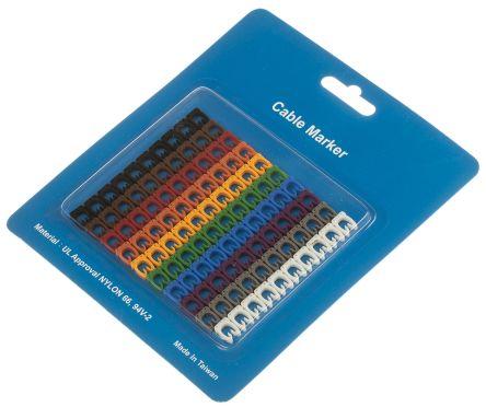 Immagine prodotto Rs Pro Clip on Nylon 66 Cable Marker Pk Mixed