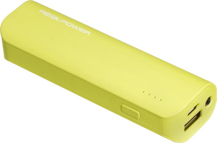 Productafbeelding RealPower PB2600 (2600 mAh, 18 W, 9.62 Wh)