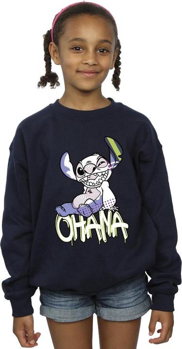 Image du produit Disney - Sweat LILO AND STITCH OHANA GRAFFITI - Fille (104)