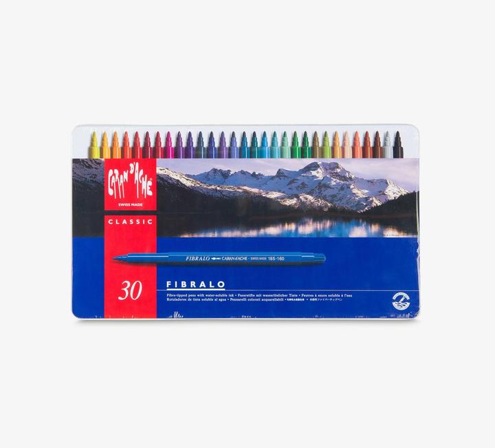 Actual product image Caran d'Ache Fibralo Metallschachtel (Multicoloured, 15 x)