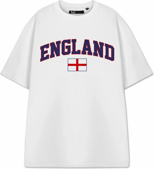 Actual product image Show Me The Merch Unisex Adult England Flag T-Shirt (XXL)