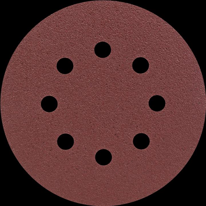 Immagine prodotto Bosch Zubehör Set di fogli abrasivi per levigatrici rotorbitali, 25 pezzi, 8 fori, 125 mm, 80 (80)