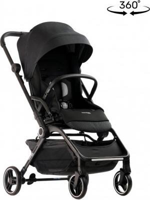 Produktbild Hamilton by yoop Kinderwagen T1 Schwarz – Premium Buggy mit MagicFold™ 360Grad drehbar