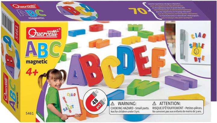 Actual product image Quercetti Magnetic letters (48 x)