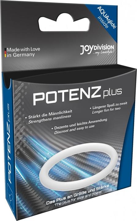 Produktbild Joydivision POTENZplus Penisring transp. L