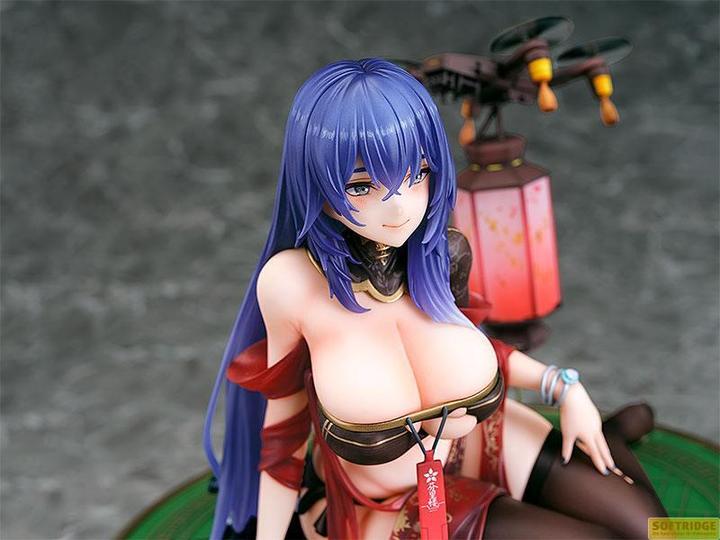 Actual product image Phat! Girls Frontline statuette PVC 1/6 DP-12: Echeveria Lantern Crimson 13 cm