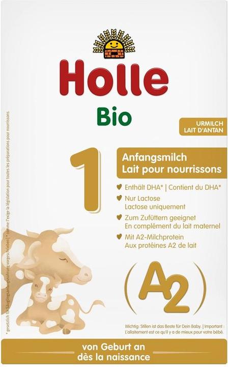 Image du produit Holle A2 Bio-Anfangsmilch 1 (neu) (400 g, jusqu'à 12 M.)
