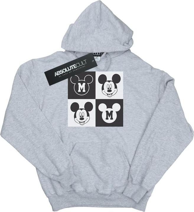 Disney Mickey Mouse Smiling Squares Kapuzenpullover Mädchen