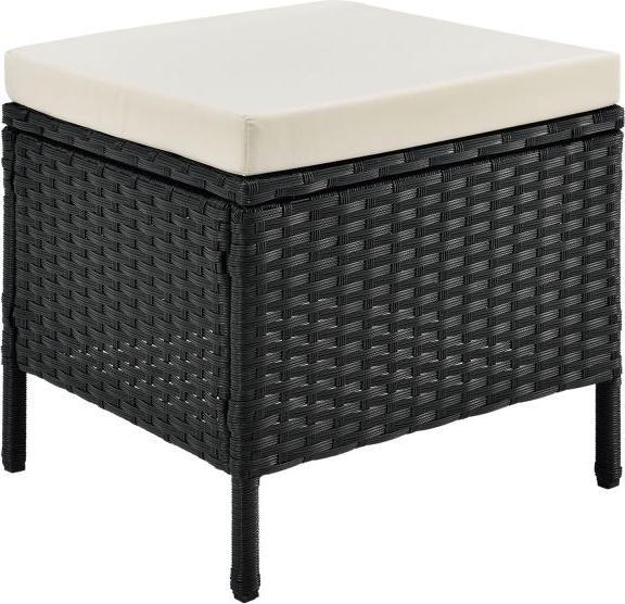 Image du produit Juskys Lounge en poly rotin Manacor avec salon de jardin