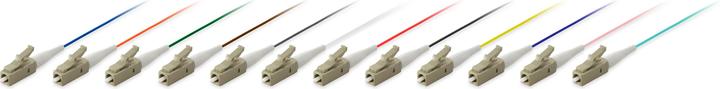Image du produit equip Fibre LC/PC Pigtail Multi Mode Duplex OM3 (2 m)