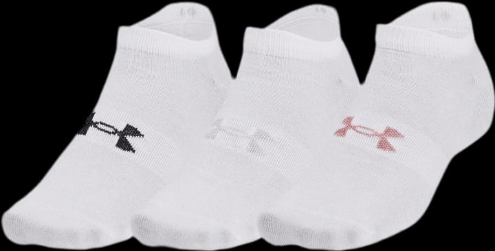 Christina Aguilera Under Armour Essential No Show Socks White (3x) (37)