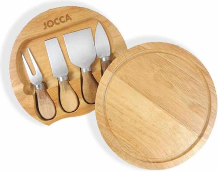 Actual product image Jocca Cheese board with 4 cheese knives