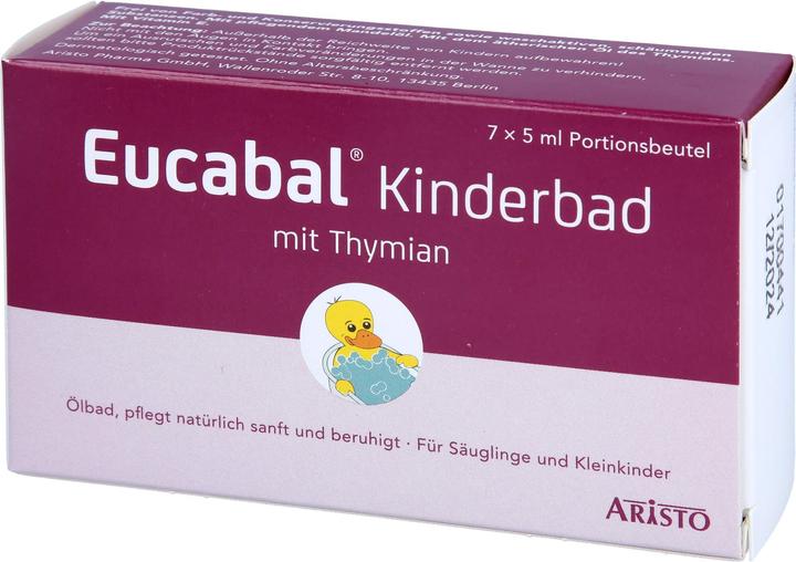 Produktbild Aristo Eucabal Kinderbad mit Thymian, 7X5 ml BAD (35 ml)