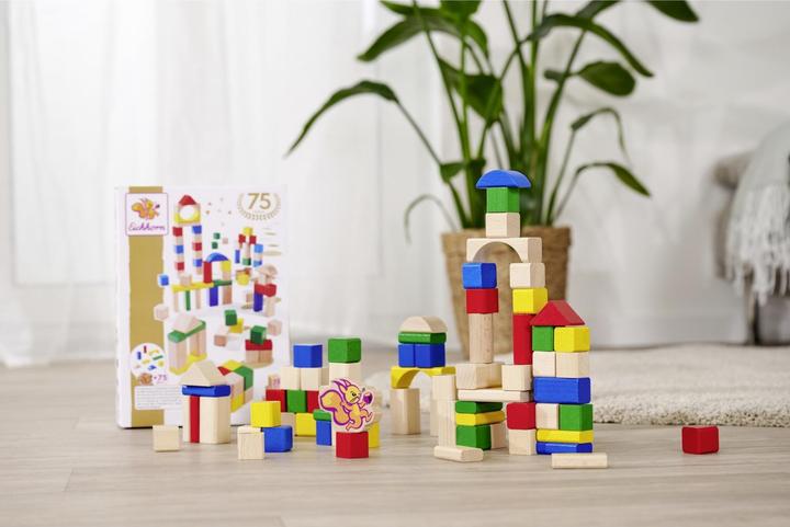 Produktbild Eichhorn Holzbausteine 75 Jahre